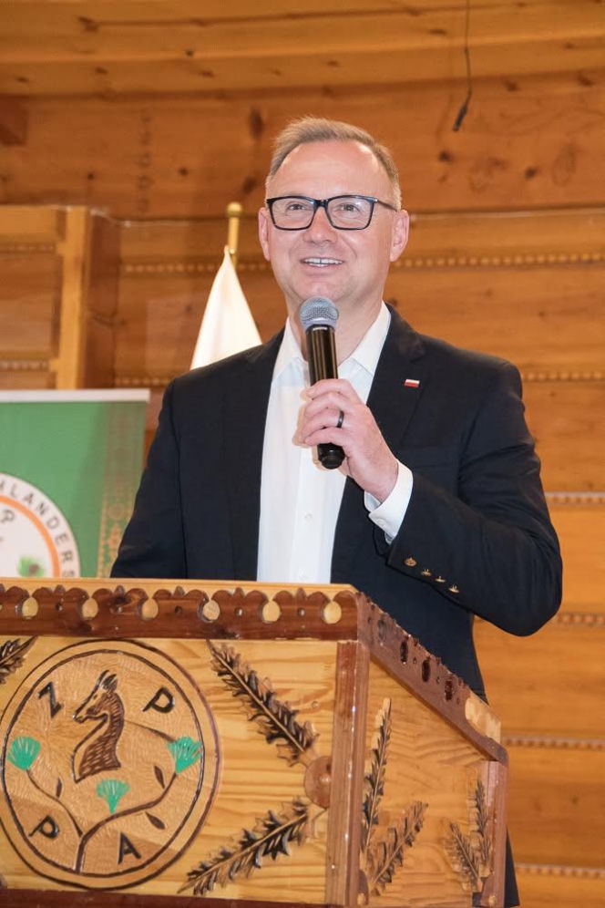 Andrzej Duda został góralem