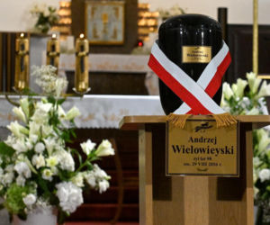 Dominika Wielowieyska pożegnała ojca