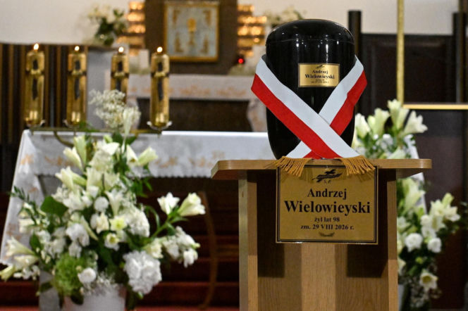 Dominika Wielowieyska pożegnała ojca