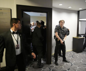 Strzały na kolacji z udziałem Donalda Trumpa