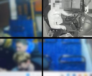 Chciał zapewnić młodzieży frajdę. Driftował autobusem!