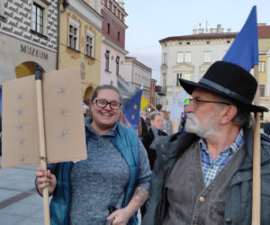 My zostajemy, rząd wychodzi! - manifestacja w Tarnowie
