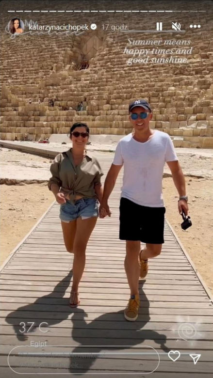 Kasia Cichopek i Maciej Kurzajewski 