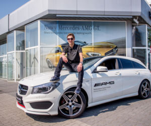 Mercedes CLA250 Shooting Brake Kamila Stocha