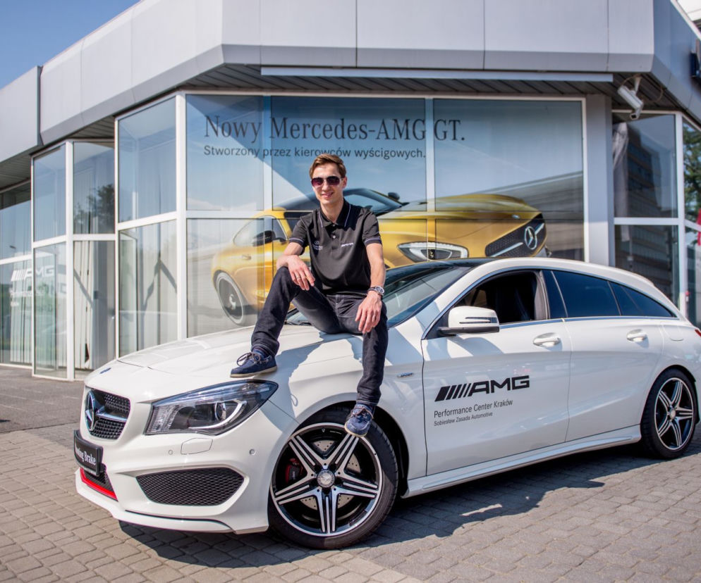 Mercedes CLA250 Shooting Brake Kamila Stocha