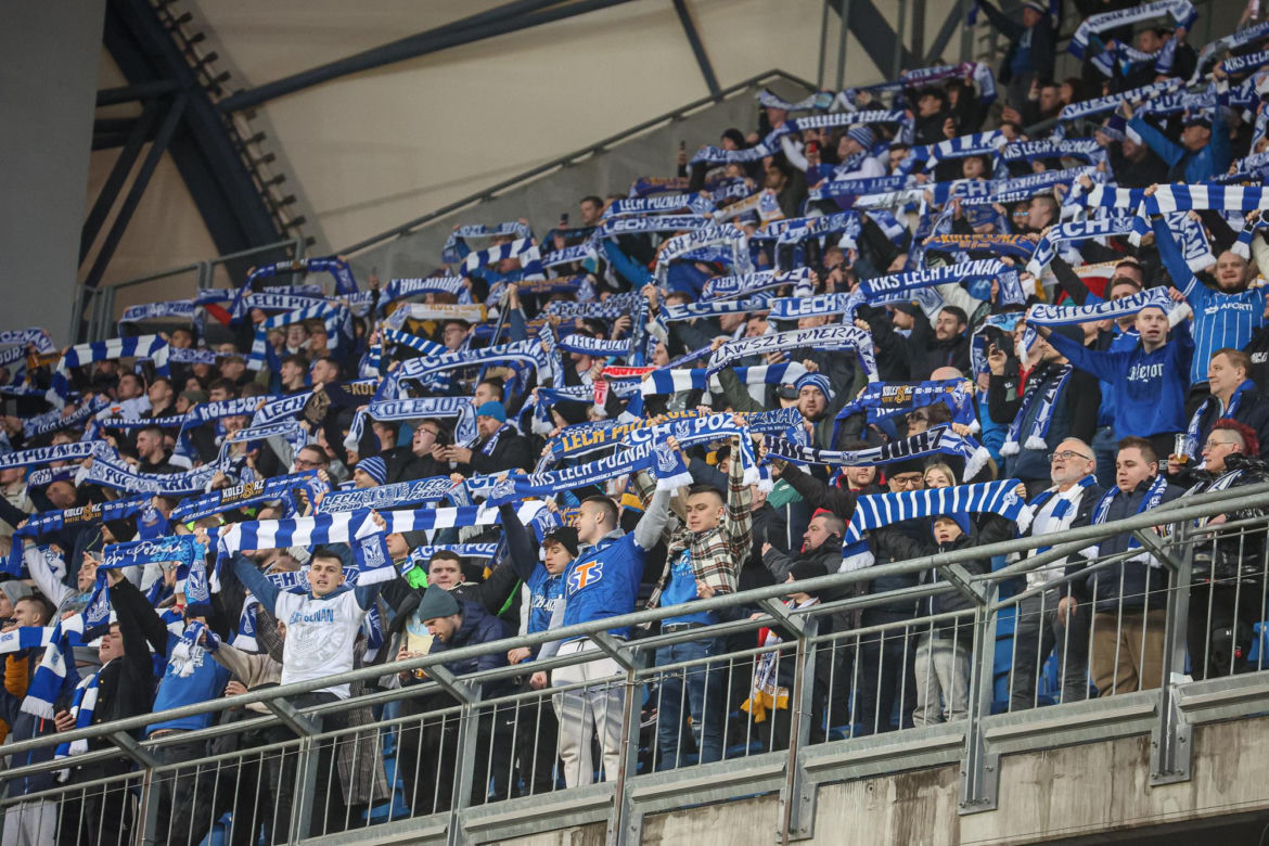 Tak bawili się kibice na meczu Lech Poznań - Śląsk Wrocław