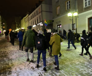 Strajk kobiet w Olsztynie (28.01.2021)
