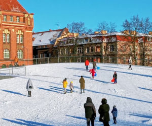 Białe święta w Szczecinie