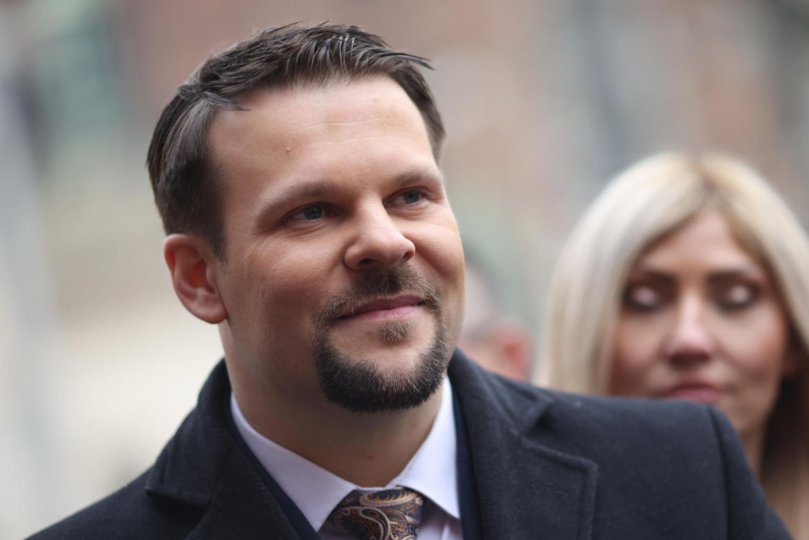 Kandydat PiS na prezydenta Krakowa Michał Drewnicki