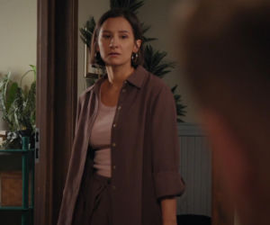 M jak miłość odc. 1930. Paweł (Rafał Mroczek), Agnes (Amanda Mincewicz)