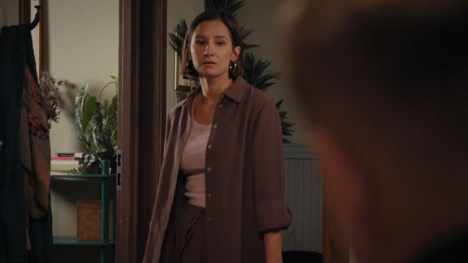 M jak miłość odc. 1930. Paweł (Rafał Mroczek), Agnes (Amanda Mincewicz)