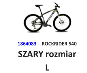 Rockrider 540 szary