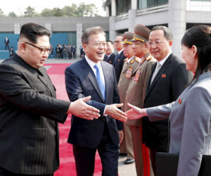 KOREA PÓŁNOCNA POŁUDNIOWA Kim Jong Un Moon Jae-in 
