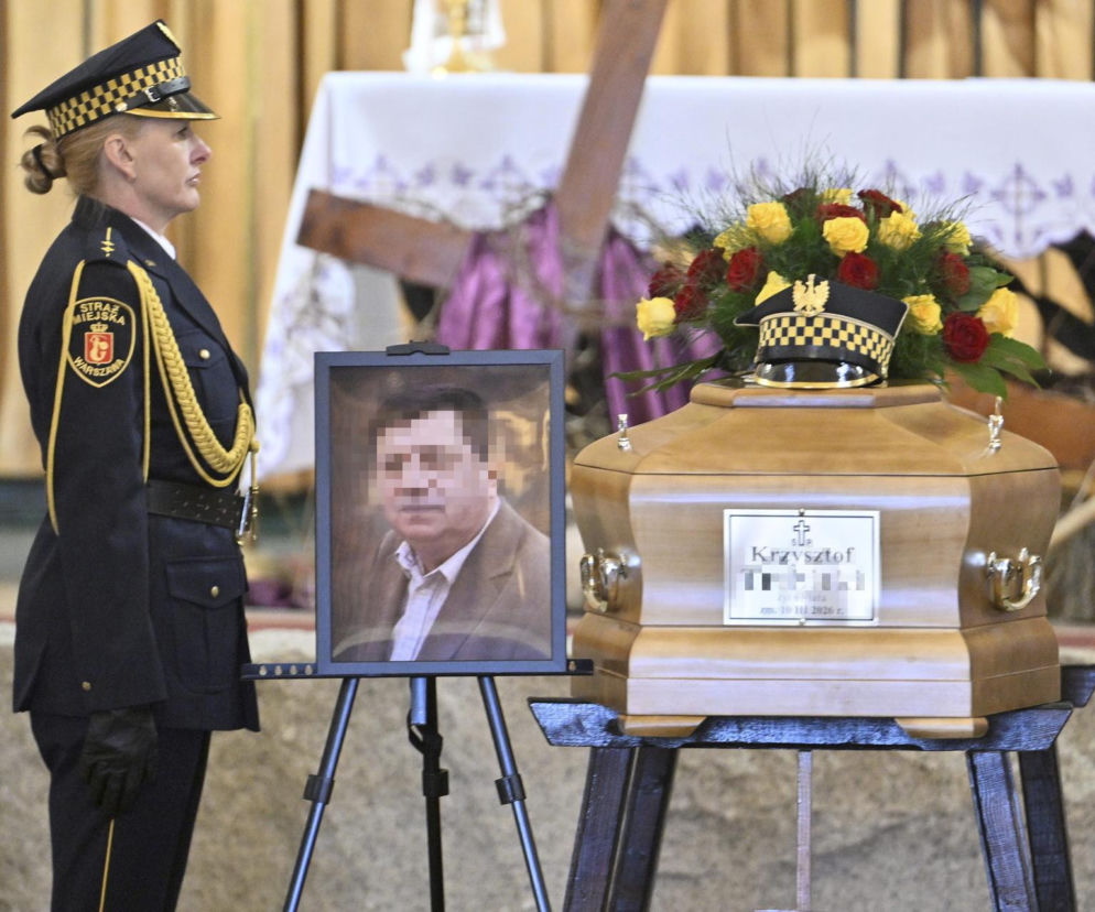 Ostatnie pożegnanie Krzysztofa T. Strażnik miejski zmarł w trakcie służby