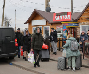 Uchodźcy z Ukrainy w Polsce. Dotarli do Medyki 