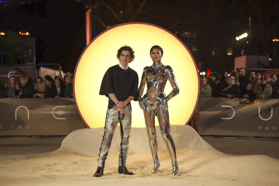 Zendaya niczym seksowny robot na premierze Diuny 