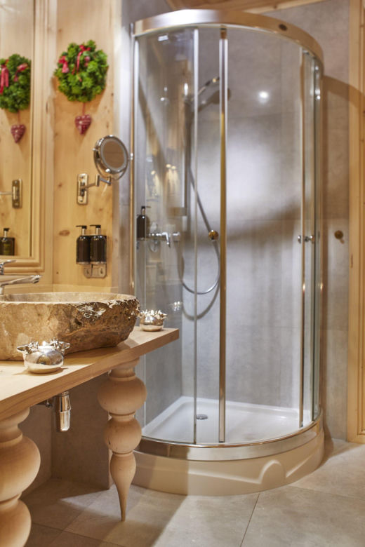 Łazienka rustykalna