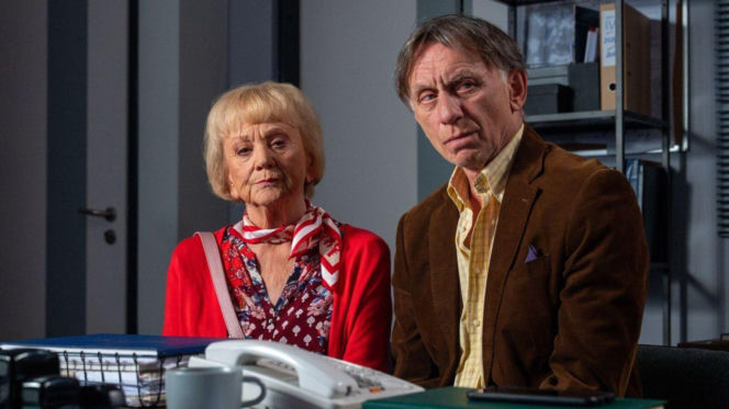 M jak miłość odc. 1894. Zofia Kisielowa (Małgorzata Rożniatowska), Robert Żak (Krzysztof Tyniec)