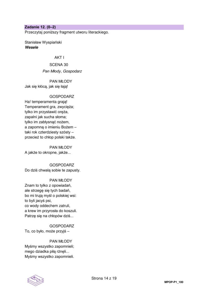 Próbna matura 2026: polski. Arkusze CKE, pytania i odpowiedzi z języka polskiego [4.03.2026]