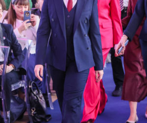 Marta Nawrocka w garniturach