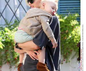 Gwen Stefani z rodziną