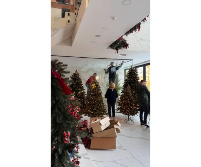 Wielka metamorfoza willi Klaudii Halejcio. Wydała majątek na ozdoby świąteczne