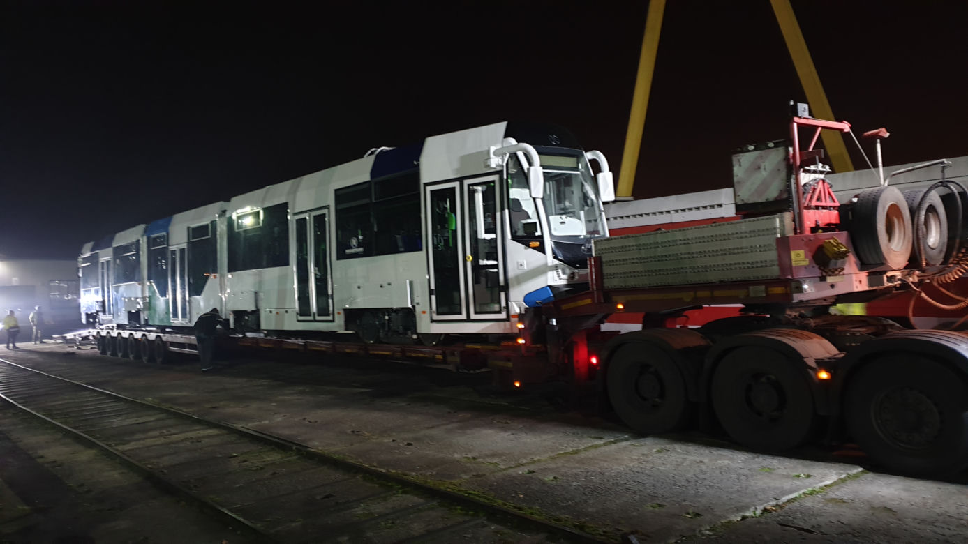 Tramwaj dwukierunkowy przyjechał do Szczecina