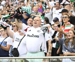 Legia Warszawa - Zagłębie Lubin: Zdjęcia kibiców
