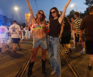Anna Lewandowska na koncercie