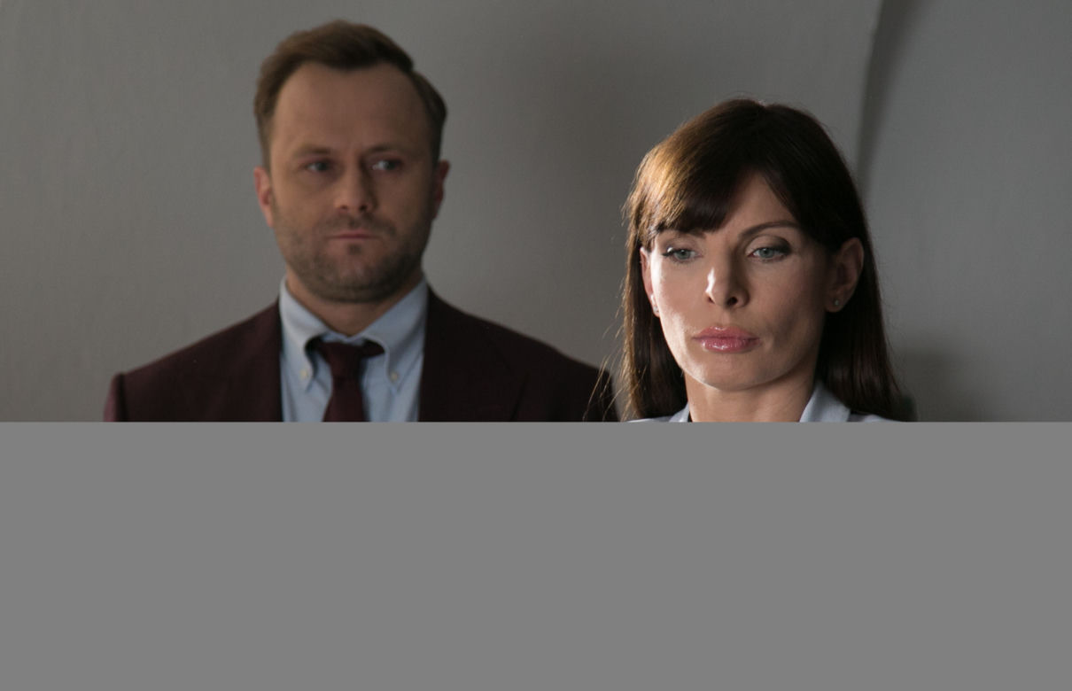 Prawo Agaty 6 sezon. Marek Dębski (Leszek Lichota), Agata Przybysz (Agnieszka Dygant)