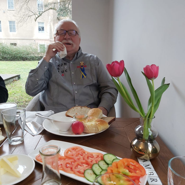 Lech Wałęsa w sanatorium