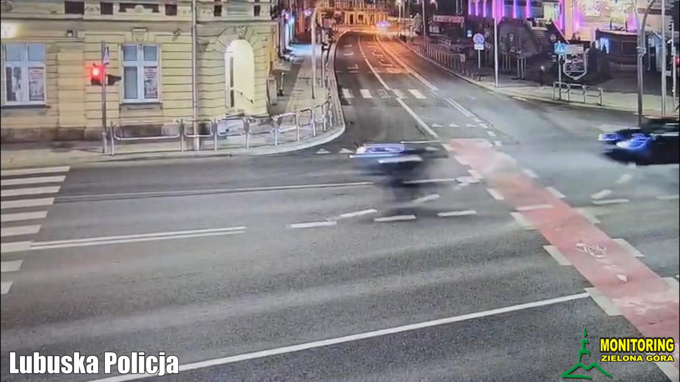 Pirat na motocyklu w Zielonej Górze