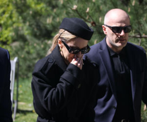 Doda na pogrzebie Łukasza Litewki