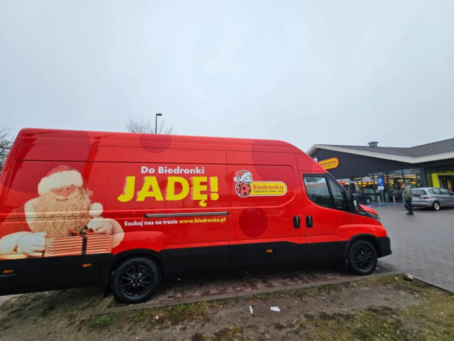 Świąteczna trasa Biedronki