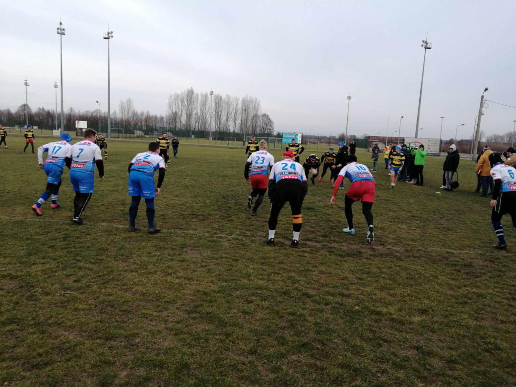 Noworoczny mecz rugby w Siedlcach 2025