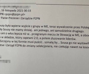 Zaskakujące maile kibiców do PZPN