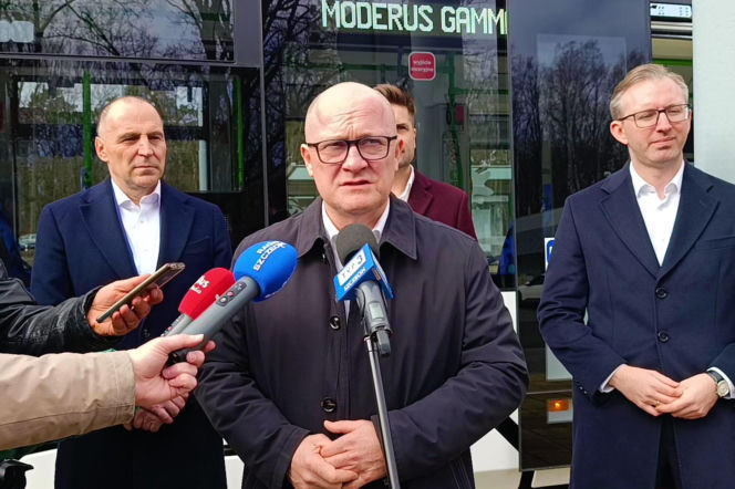 Prezentacja nowego tramwaju