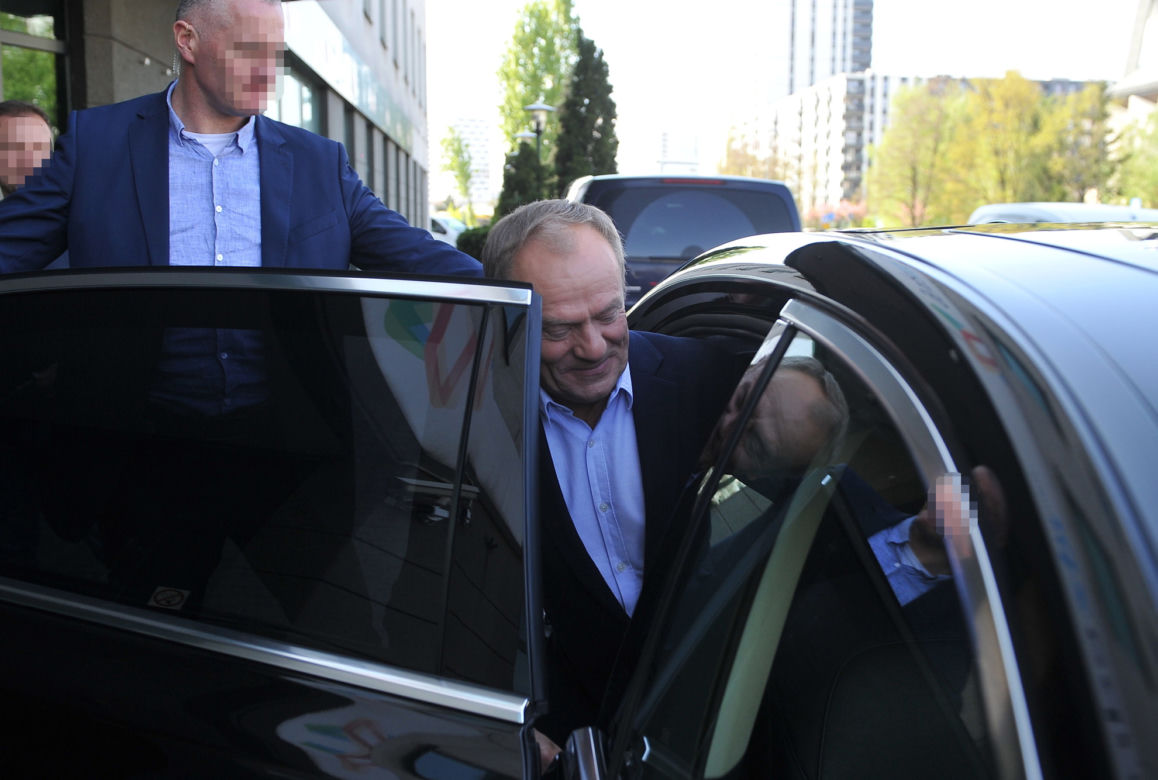 Donald Tusk u Kamili Biedrzyckiej