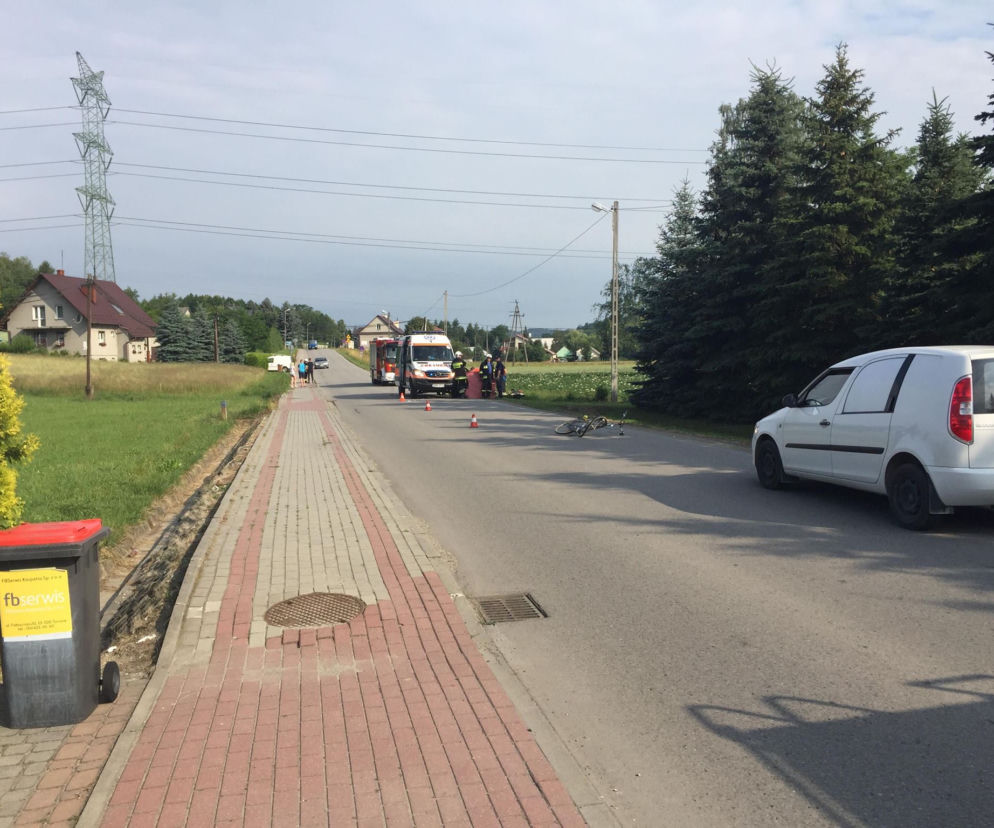 Śmiertelnie potrącił rowerzystkę