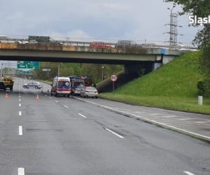 Koszmarny wypadek na DTŚ w Katowicach. Na miejscu zginęła 53-letnia kobieta