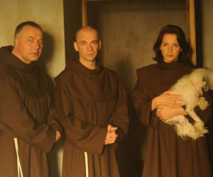 SIŁA WYŻSZA: Leon Charewicz (brat Jerzy), Sławomir Pacek (brat Wojciech) i Anna Dereszowska (Dorota)