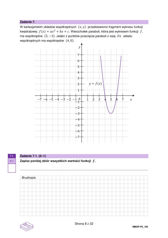 Matura próbna CKE: matematyka