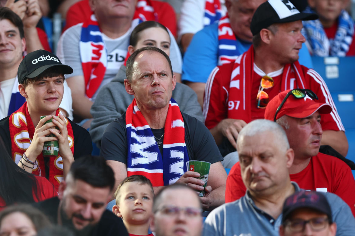 Wisła Kraków - Wieczysta Kraków: Zdjęcia kibiców i zawodników z meczu 6. kolejki PKO BP Ekstraklasy