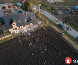 WYBUCH GAZU w Żydowie. RUNĄŁ strop domu 