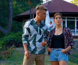 Barwy szczęścia, odcinek 2189. Agata (Natalia Zambrzycka), Patryk (Konrad Skolimowski)	
