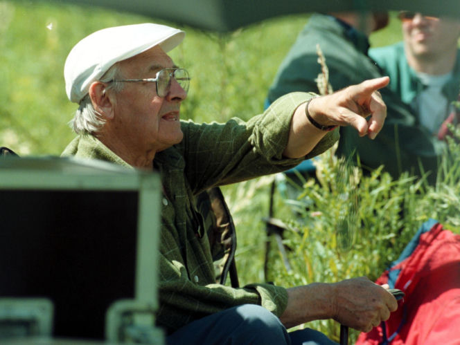 Andrzej Wajda i Daniel Olbrychski 