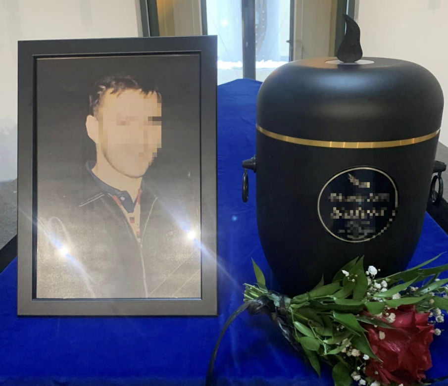 Pogrzeb brata Przemysława Salety