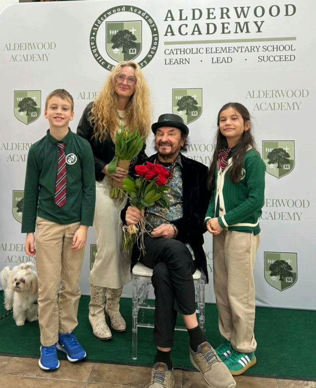 Stan Borys spotkał się z uczniami Alderwood Academy w Toronto