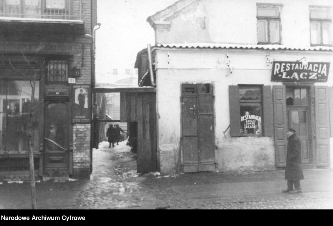 Restauracja "Łącz" w Białymstoku. 1933 rok