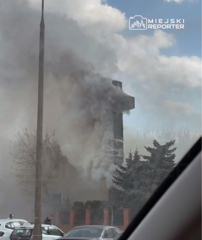 Pożar krzyża Mokotów